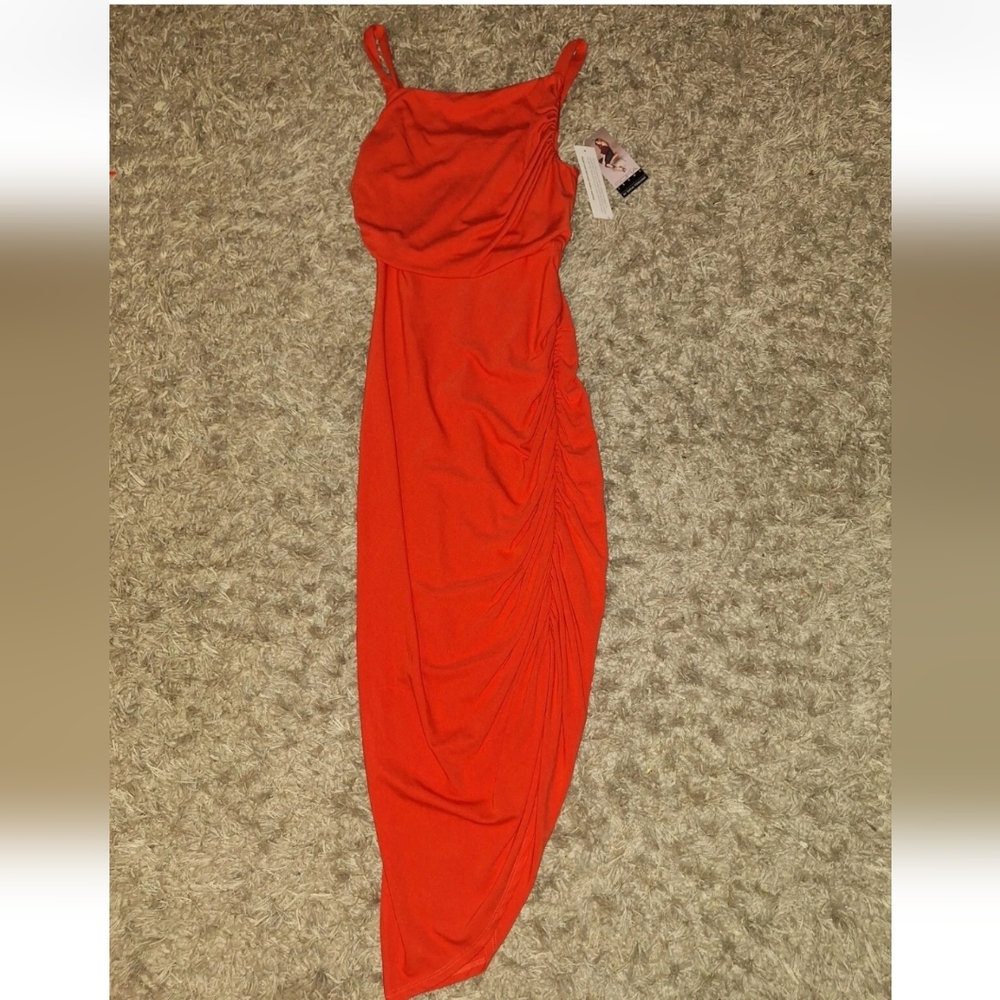 Sofia Vergara Size XS Sleeveless Red Dress Nwt (Eb28P)